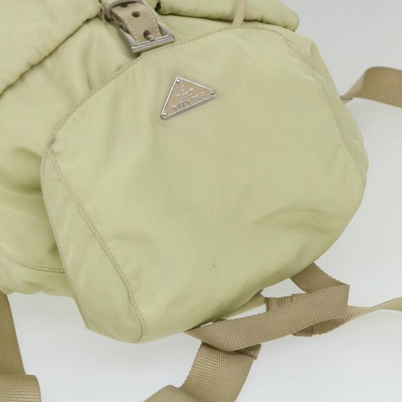 PRADA Backpack Nylon Cream - Picture 6 of 9